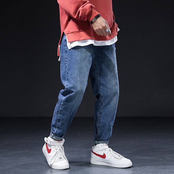 summer fashion men jeans retro blue simple loose fit harem pants streetwear vintage japanese style classical taper jeans men
summer fashion men jeans retro blue simple loose fit harem pants streetwear vintage japanese style classical taper jeans men