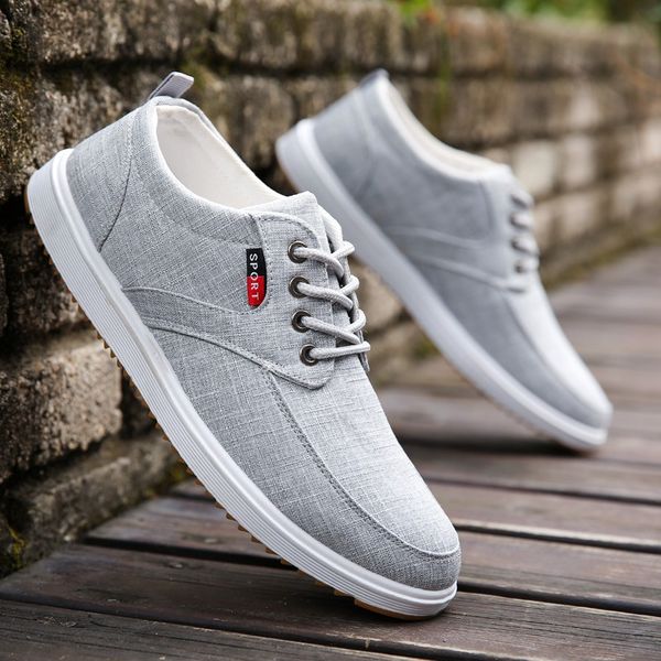 men casual shoes 2019 summer lace-up sneakers men canvas shoes breathable casual canvas walking 
men casual shoes 2019 summer lace-up sneakers men canvas shoes breathable casual canvas walking