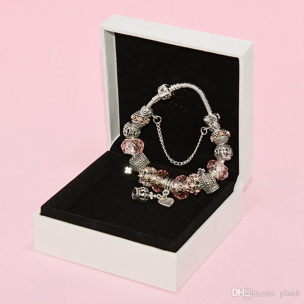 корона подвеска подвеска браслет первоначально коробка для pandora 925 посеребренной snake chain розового зеленый шарм браслеты женщины пода, Golden;silver
корона подвеска подвеска браслет первоначально коробка для pandora 925 посеребренной snake chain розового зеленый шарм браслеты женщины пода, Golden;silver