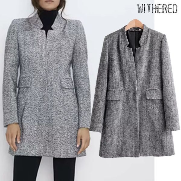 withered 2019 winter trench coat england style simple office lady elegant texture straight long coat woolen overcoat women, Black
withered 2019 winter trench coat england style simple office lady elegant texture straight long coat woolen overcoat women, Black