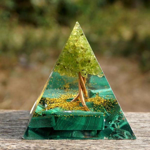 handmade tree of life orgone pyramid 50mm peridot & malachite energy healing chakra reiki meditaiton tool, Blue;slivery
handmade tree of life orgone pyramid 50mm peridot & malachite energy healing chakra reiki meditaiton tool, Blue;slivery