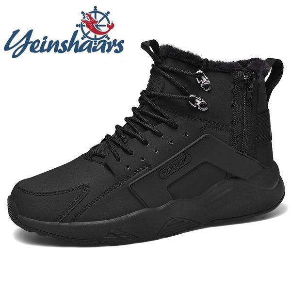 mens shoes boots winter warm snow ankle booties for men outdoor shoes work man breathable footwear male fashion casual, Black
mens shoes boots winter warm snow ankle booties for men outdoor shoes work man breathable footwear male fashion casual, Black
