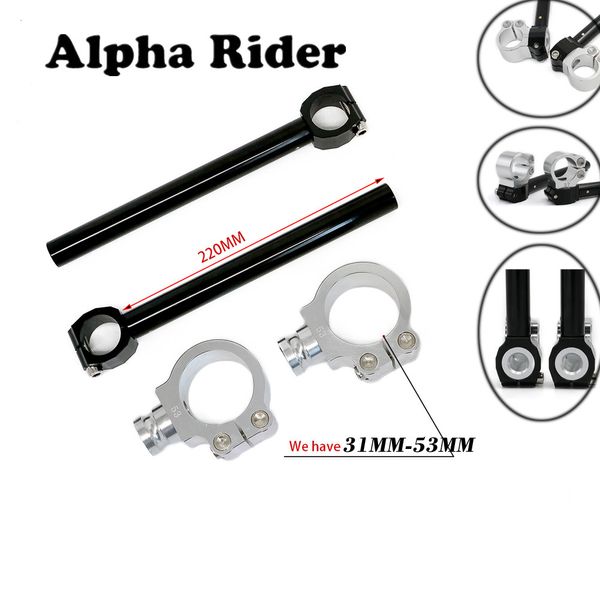 31mm-53mm universal adjustable cnc motorcycle fork tube clip ons handle bar handlebars 31mm 32mm 33mm 34mm 35mm 36mm 38mm 45mm
31mm-53mm universal adjustable cnc motorcycle fork tube clip ons handle bar handlebars 31mm 32mm 33mm 34mm 35mm 36mm 38mm 45mm