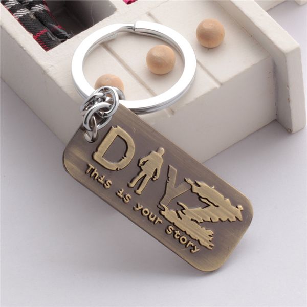 game dayz keychain day z antique bronze necklace beads chain alloy pendant keyring chaveiro men jewelry, Silver
game dayz keychain day z antique bronze necklace beads chain alloy pendant keyring chaveiro men jewelry, Silver