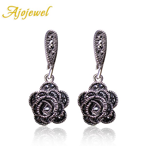ajojewel brand new fashion vintage серьги для женщин черный cz роза цветок падение серьги ювелирные изделия серьги милый bijoux, Golden
ajojewel brand new fashion vintage серьги для женщин черный cz роза цветок падение серьги ювелирные изделия серьги милый bijoux, Golden