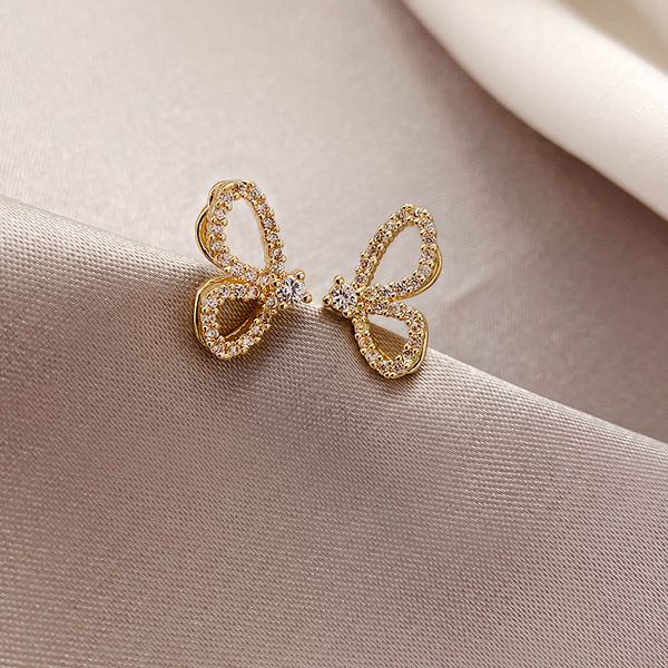 zeojrlly animal metal women trendy stud earrings fashion butterfly earrings small for women elegant cute jewelry, Golden;silver
zeojrlly animal metal women trendy stud earrings fashion butterfly earrings small for women elegant cute jewelry, Golden;silver