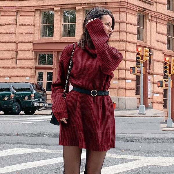autumn winter women long knitted sweaters casual solid jumper turtleneck sweaters dress womens long pullover sweater plus size, Black;gray
autumn winter women long knitted sweaters casual solid jumper turtleneck sweaters dress womens long pullover sweater plus size, Black;gray