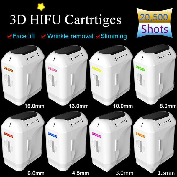 2020 new 3d hifu cartridges for wrinkle removal with 1.5 3.0 4.5 6.0 8.0 10.0 13.0 16.0 ce/dhl
2020 new 3d hifu cartridges for wrinkle removal with 1.5 3.0 4.5 6.0 8.0 10.0 13.0 16.0 ce/dhl