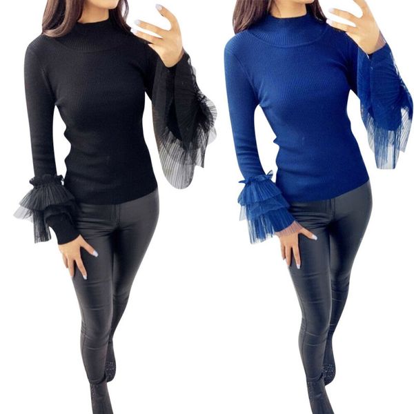 goocheer women's autumn sweater crew neck long sleeve casual slim pullover jumper blouse, White;black
goocheer women's autumn sweater crew neck long sleeve casual slim pullover jumper blouse, White;black