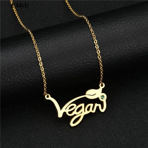 uage vegan ювелирных изделий вегетарианского символ серебро цвет покрыл letters vegan ожерелья vegan стиль подарки ювелирных изделия для жен, Silver
uage vegan ювелирных изделий вегетарианского символ серебро цвет покрыл letters vegan ожерелья vegan стиль подарки ювелирных изделия для жен, Silver