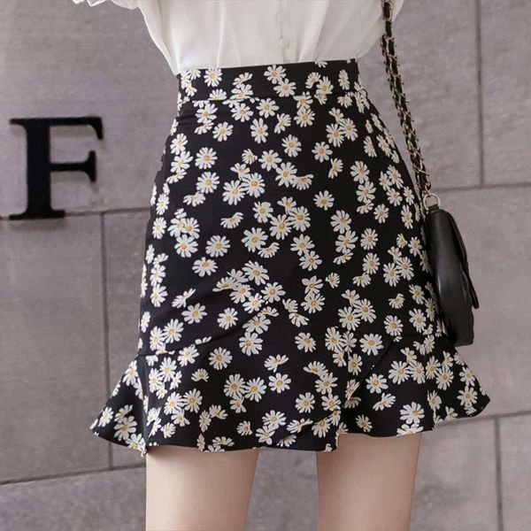 high waist mermaid skirts women summer casual mini skirt new 2020 korean style floral print ladies elegant short skirts p739, Black
high waist mermaid skirts women summer casual mini skirt new 2020 korean style floral print ladies elegant short skirts p739, Black