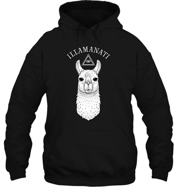 men hoodie illamanati funny llama illuminati men's streetwear cool (s xxxl) women streetwear, Black
men hoodie illamanati funny llama illuminati men's streetwear cool (s xxxl) women streetwear, Black