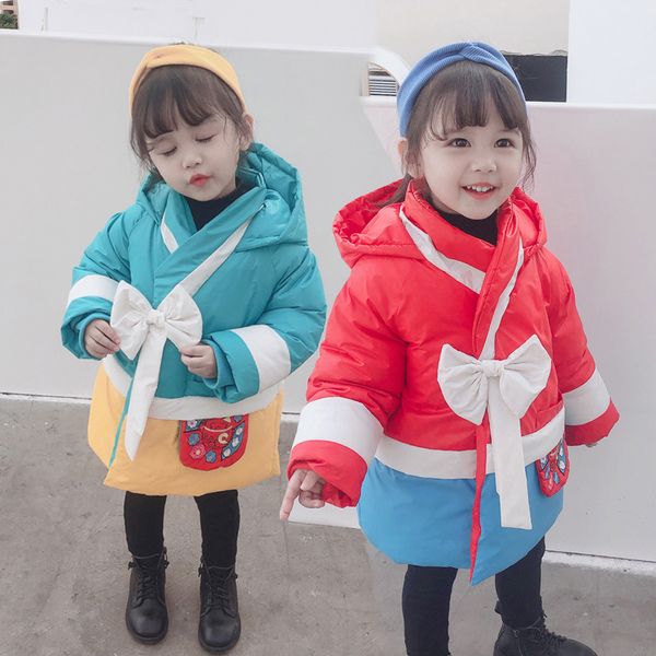 little girl cotton-padded clothes thick winter 2019 new style korean-style western style children chinese-style cotton coat girl, Blue;gray
little girl cotton-padded clothes thick winter 2019 new style korean-style western style children chinese-style cotton coat girl, Blue;gray
