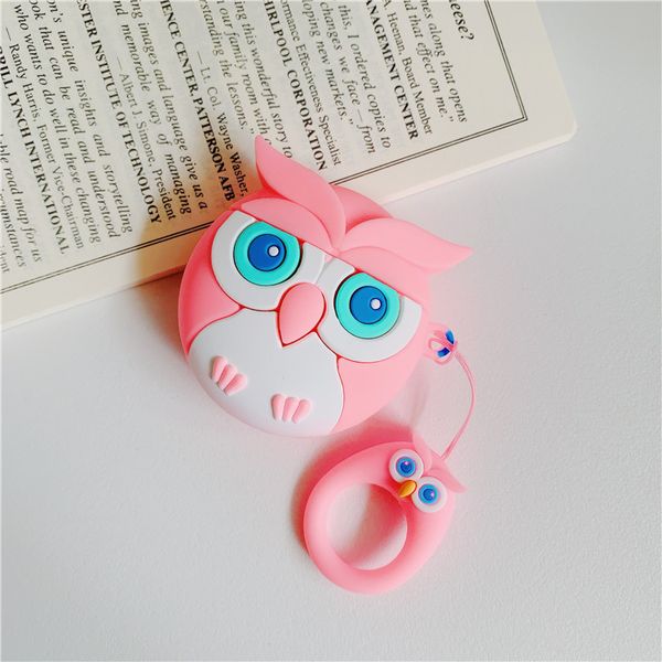 airpods case for 1/2 bluetooth headset shockproof cover for airpods 2020 new fashion pvc cute cartoon owl print storage box wholesale
airpods case for 1/2 bluetooth headset shockproof cover for airpods 2020 new fashion pvc cute cartoon owl print storage box wholesale