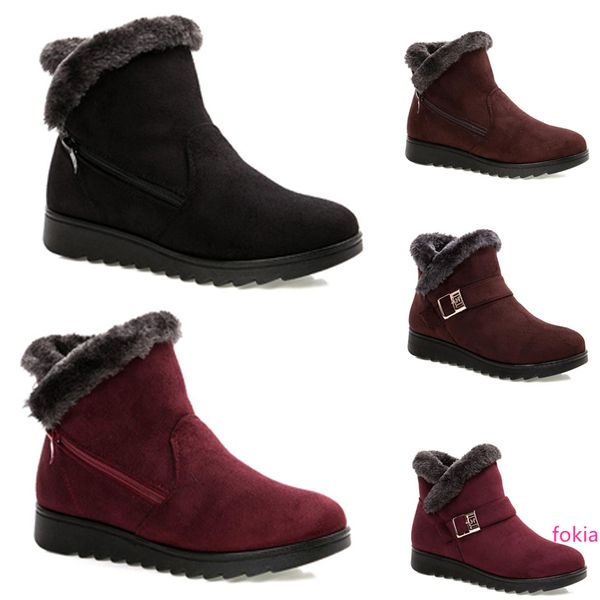 2020 non-brand winter women snow boots triple black wine red brown suede ankle boots mother shoes keep warm 36-40 style 24
2020 non-brand winter women snow boots triple black wine red brown suede ankle boots mother shoes keep warm 36-40 style 24