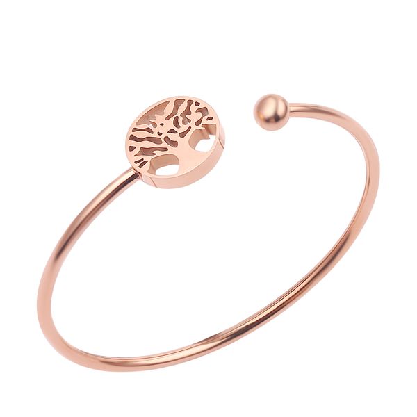 resizable bangle trendy tree of life vintage boho charms rose gold/gold/steel color open bangles for women girl stainless steel, Black
resizable bangle trendy tree of life vintage boho charms rose gold/gold/steel color open bangles for women girl stainless steel, Black