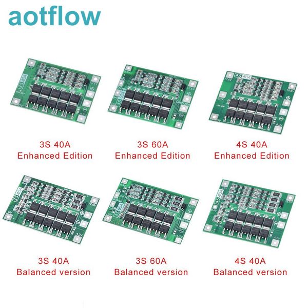 3s/4s 40a 60a li-ion lithium battery charger protection board 18650 bms for drill motor 11.1v 12.6v/14.8v 16.8v enhance/balance
3s/4s 40a 60a li-ion lithium battery charger protection board 18650 bms for drill motor 11.1v 12.6v/14.8v 16.8v enhance/balance