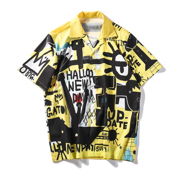3d hip hop graffiti hawaiian aloha fancy beach shirts men streetwear 2020 summer mens casual camp holiday dress shirts male, White;black
3d hip hop graffiti hawaiian aloha fancy beach shirts men streetwear 2020 summer mens casual camp holiday dress shirts male, White;black
