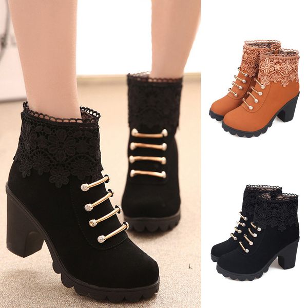 2020 winter boots women boots flock women boot leather women's shoes heels shoes female botas mujer bota feminina bottes femme, Black
2020 winter boots women boots flock women boot leather women's shoes heels shoes female botas mujer bota feminina bottes femme, Black