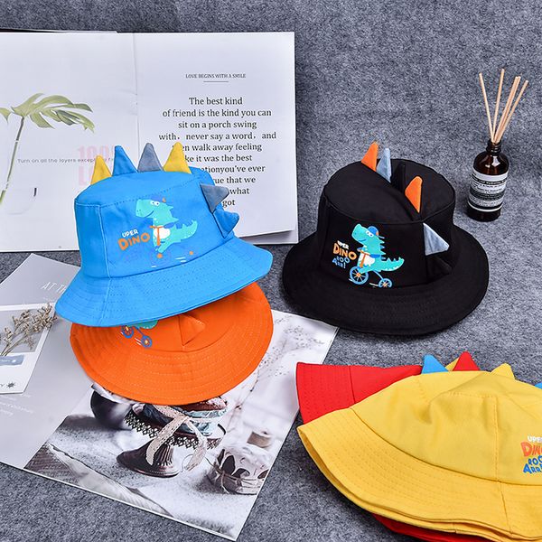 cute dinosaur kids hats cotton bucket hat child fisherman hat boys and girls dinosaur bucket caps summer baby sun, Yellow
cute dinosaur kids hats cotton bucket hat child fisherman hat boys and girls dinosaur bucket caps summer baby sun, Yellow