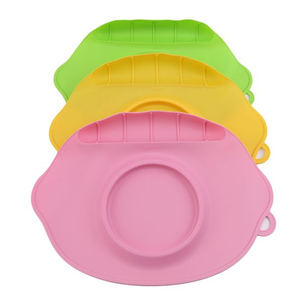 Solid color children silicone plate Placemat waterproof antibacterial baby a tableware sucker silicone mats kids table
Solid color children silicone plate Placemat waterproof antibacterial baby a tableware sucker silicone mats kids table