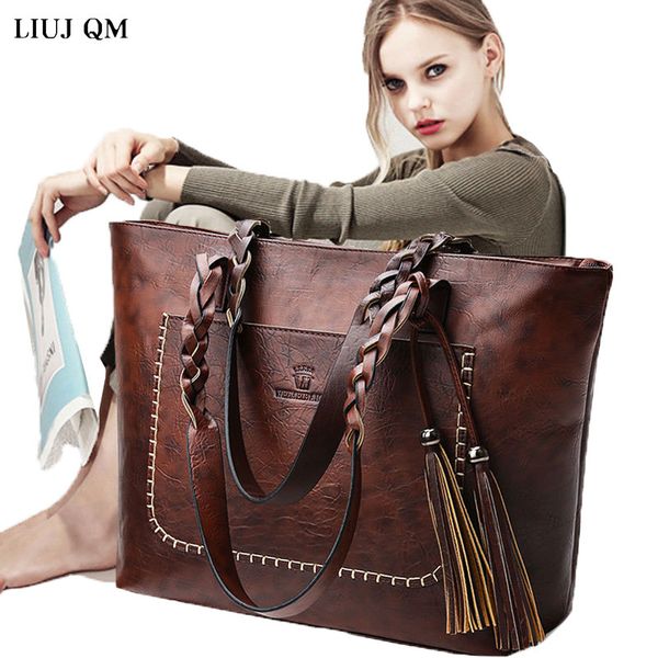 elegant vintage tassel handbag women brown leather shoulder bag ladies retro tote large pu handbags 2020 fashion big black bags
elegant vintage tassel handbag women brown leather shoulder bag ladies retro tote large pu handbags 2020 fashion big black bags