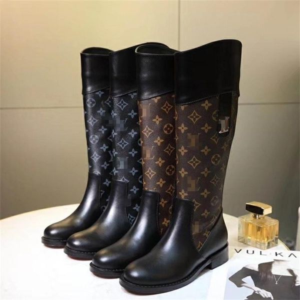 latest women designer boots two colors flatforms shoes in stock autumn winter snow boots with box, Black
latest women designer boots two colors flatforms shoes in stock autumn winter snow boots with box, Black