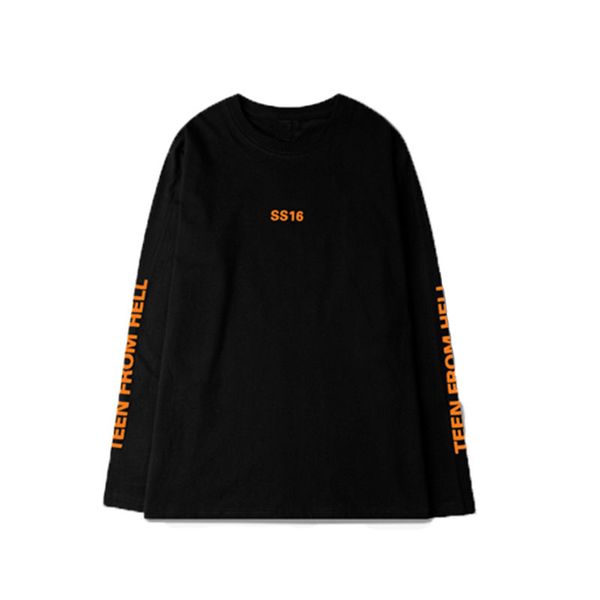 2020 orange letter oversize medium long ins with extra long sleeves t-shirt, White;black
2020 orange letter oversize medium long ins with extra long sleeves t-shirt, White;black
