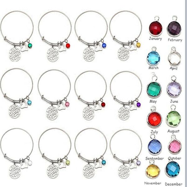 jrl fashion new bracelet twelve colors birthstone exquisite flexible stainless steel k3424, Black
jrl fashion new bracelet twelve colors birthstone exquisite flexible stainless steel k3424, Black