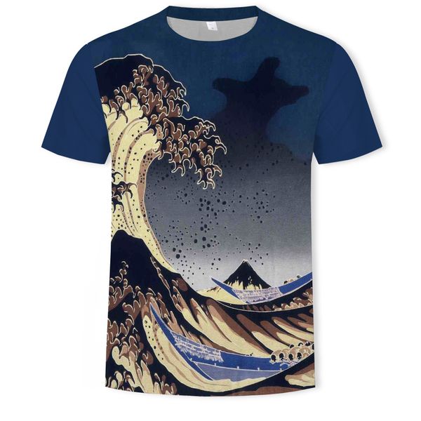 mens designer wave bottle digital printing 3d round collar short sleeve t-shirt, White;black
mens designer wave bottle digital printing 3d round collar short sleeve t-shirt, White;black