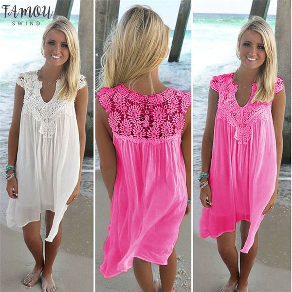 2020 summer women dress sleeveless womens loose beach lace dress dresses 8 color plus size casual mini vestidos, Black;gray
2020 summer women dress sleeveless womens loose beach lace dress dresses 8 color plus size casual mini vestidos, Black;gray