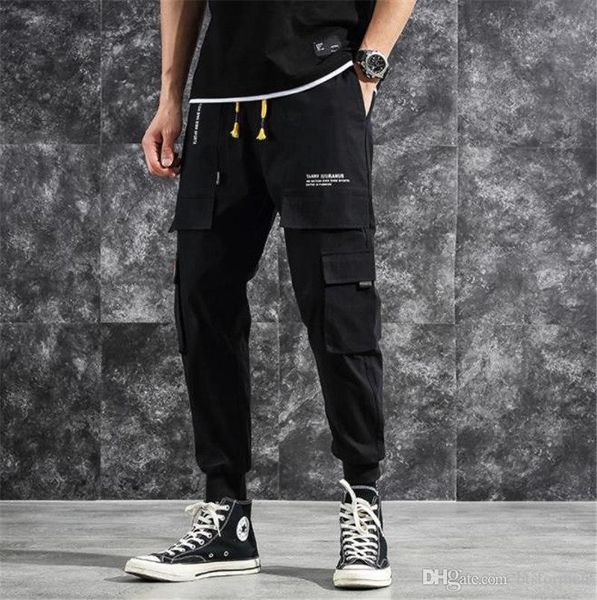 hip hop mens cargo pants сыпучие мужские популярная кулиска шаровары весна осень повседневная брюки мужской, Black
hip hop mens cargo pants сыпучие мужские популярная кулиска шаровары весна осень повседневная брюки мужской, Black