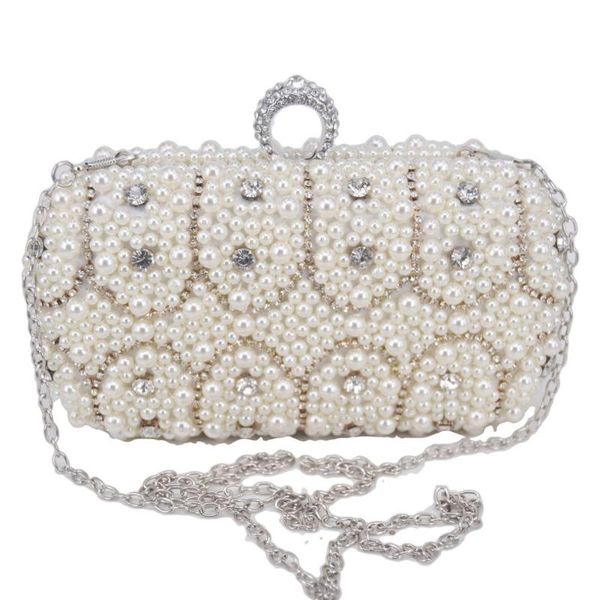 beige pearl finger ring clutch bags fashion evening bags party purse pink beaded chain wedding wristlets handbags
beige pearl finger ring clutch bags fashion evening bags party purse pink beaded chain wedding wristlets handbags
