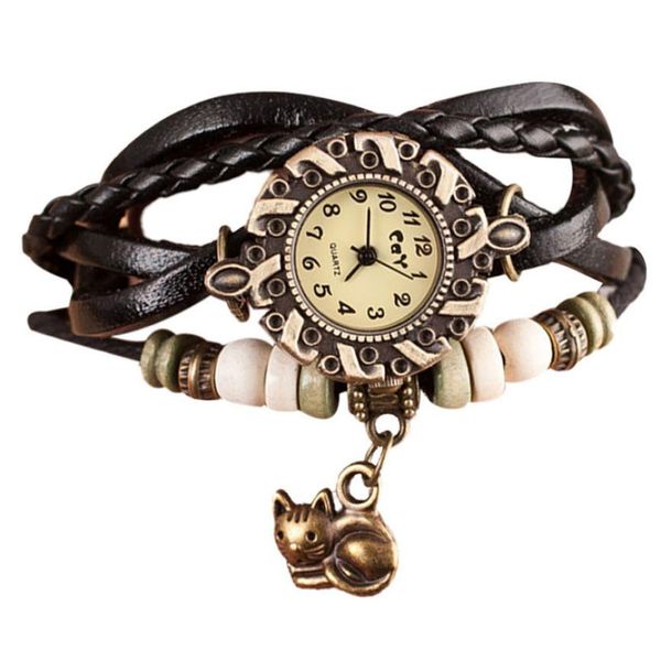 2018 products mori girl cat mayan wind bracelet wrsit watch bohemian style ladies watches female clock, Slivery;brown
2018 products mori girl cat mayan wind bracelet wrsit watch bohemian style ladies watches female clock, Slivery;brown