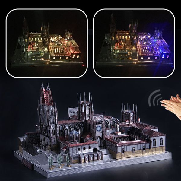 229 шт 3d металл искусство скульптура модель сборки комплекты - кафедральный собор бургоса
229 шт 3d металл искусство скульптура модель сборки комплекты - кафедральный собор бургоса