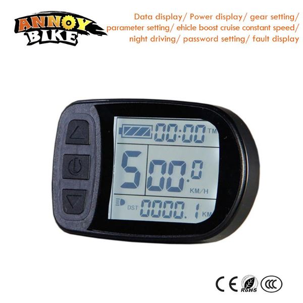 e bike electric computer 24v 36v 48v lcd display bicycle speedometer bycicle accessories ebike controller ebike display
e bike electric computer 24v 36v 48v lcd display bicycle speedometer bycicle accessories ebike controller ebike display