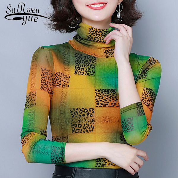 2019 fashion autumn winter long sleeve mesh hollow women blouses print lace warm ladies plus size turtleneck 7535 50, White
2019 fashion autumn winter long sleeve mesh hollow women blouses print lace warm ladies plus size turtleneck 7535 50, White