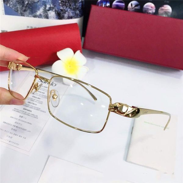 luxury new fashion designer optical glasses 8200880 metal transparent lens animal vintage classic clear eyewear square frame, White;black
luxury new fashion designer optical glasses 8200880 metal transparent lens animal vintage classic clear eyewear square frame, White;black