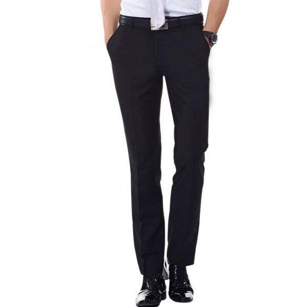 new black men dress pants solid business casual slim fit pantalon soft classic suit trousers wedding elastic pant
new black men dress pants solid business casual slim fit pantalon soft classic suit trousers wedding elastic pant