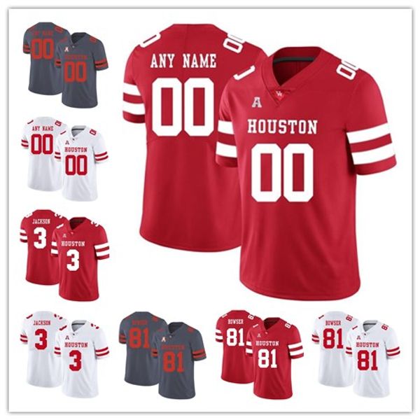 custom houston cougars college mens ed oliver 10 wilson whitley 78 william jackson 3 red white grey football stitched jerseys, Black
custom houston cougars college mens ed oliver 10 wilson whitley 78 william jackson 3 red white grey football stitched jerseys, Black