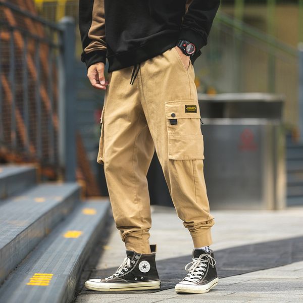 черный harajuku грузовые брюки для мужчин 2020 комбинезоны мужские streetwear hip hop sweatpants осень бегуны мода трек брюки, Black
черный harajuku грузовые брюки для мужчин 2020 комбинезоны мужские streetwear hip hop sweatpants осень бегуны мода трек брюки, Black