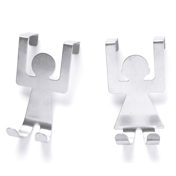 1 pair storage rack hanging cabinets design for household human-shaped door cartoon figures hook coat hanger stainless steel
1 pair storage rack hanging cabinets design for household human-shaped door cartoon figures hook coat hanger stainless steel