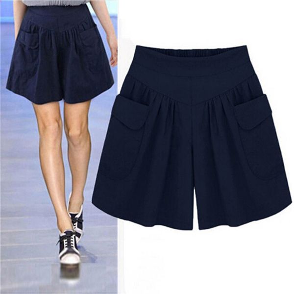 loose soft anti-chafing wide leg pockets flared shorts breathable for women summer hsj88, White;black
loose soft anti-chafing wide leg pockets flared shorts breathable for women summer hsj88, White;black