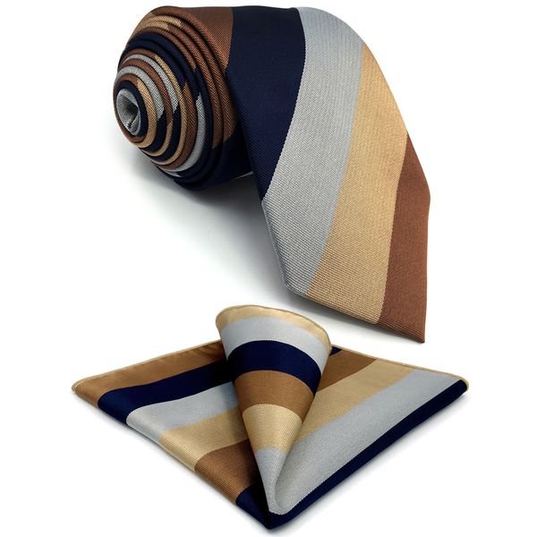 g13 multicolor party mens neckties wedding fashion classic for men 63" business silk striped hanky ties xwwht, White;black
g13 multicolor party mens neckties wedding fashion classic for men 63" business silk striped hanky ties xwwht, White;black
