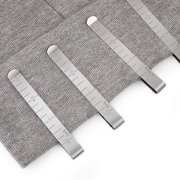 quilting supplies set of 20 metal hemming clips 3 inches measurement ruler sewing clips for wonder clips, pinning and marking sewing project, Black
quilting supplies set of 20 metal hemming clips 3 inches measurement ruler sewing clips for wonder clips, pinning and marking sewing project, Black