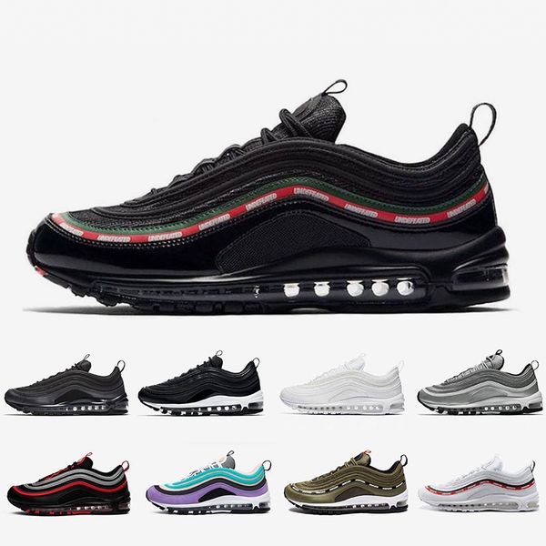 97s undefeated-black sliver bullet bred olive triple black red volt men women running shoes training shoes outdoor sneakers
97s undefeated-black sliver bullet bred olive triple black red volt men women running shoes training shoes outdoor sneakers