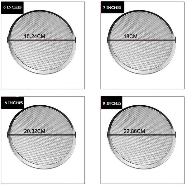 6-22inch pizza tray mesh seamless aluminum pancake pizza screen baking tray metal net bakeware kitchen baking tools other bakeware
6-22inch pizza tray mesh seamless aluminum pancake pizza screen baking tray metal net bakeware kitchen baking tools other bakeware
