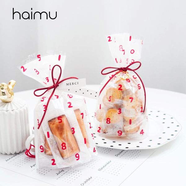 50pcs transparent frosted digital candy bag biscuit baking bags packaging sugar baking bags for festival party materials
50pcs transparent frosted digital candy bag biscuit baking bags packaging sugar baking bags for festival party materials