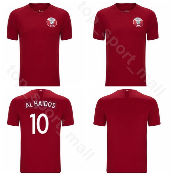 2019 20 20 Qatar Soccer Jersey Men 20 Ali Afif 6 Abdulaziz Hatem 16 Boualem Khoukhi 3 Abdelkarim Hassan Football Shirt Kits Uniform
2019 20 20 Qatar Soccer Jersey Men 20 Ali Afif 6 Abdulaziz Hatem 16 Boualem Khoukhi 3 Abdelkarim Hassan Football Shirt Kits Uniform