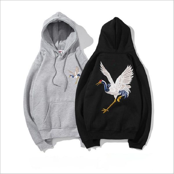 sell sweatshirt mens designer hoodie 19ss fashion pullover hip hop embroidery egret loose student couple hoodies delivery, Black
sell sweatshirt mens designer hoodie 19ss fashion pullover hip hop embroidery egret loose student couple hoodies delivery, Black